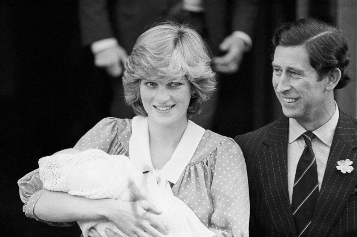 lady Diana, princ Charles a syn William