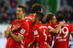 Bayern deklasoval Wolfsburg a slaví pátý titul v řadě
