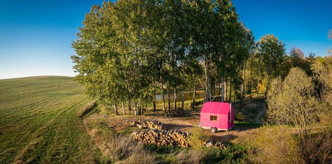 Magenta Tiny House