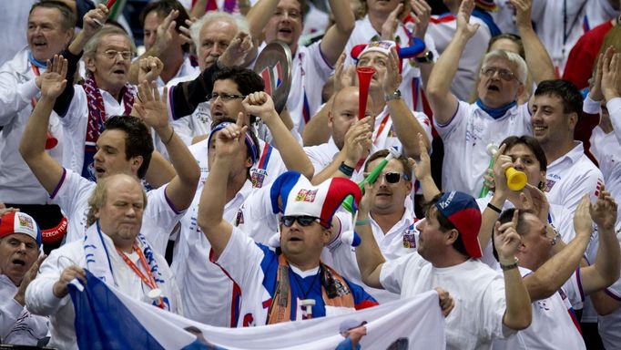 Davis Cup, finále Srbsko-ČR: čeští fanoušci