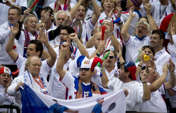 Davis Cup, finále Srbsko-ČR: čeští fanoušci