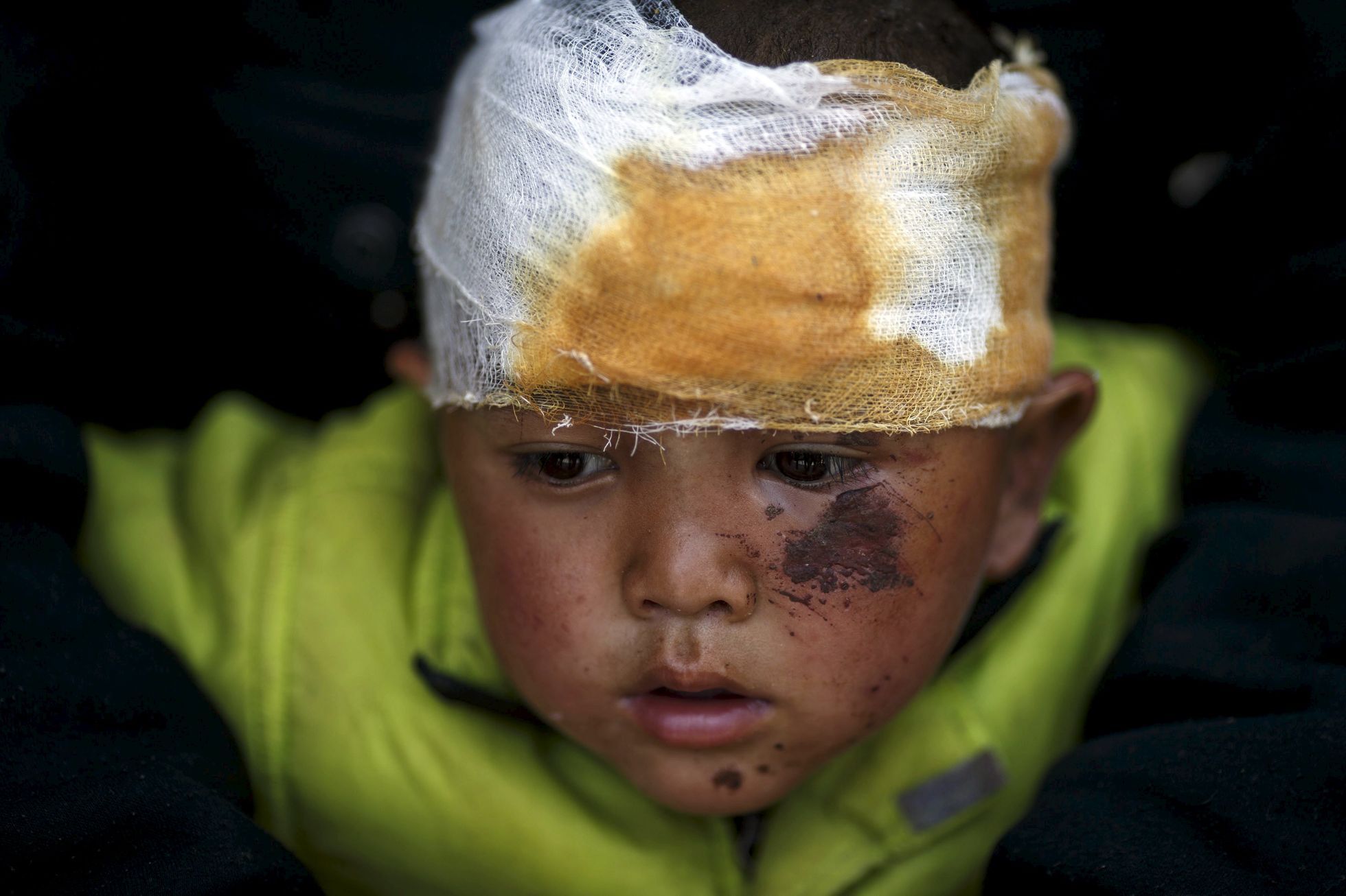 Abhišek Tamang, jedno z přeživších nepálských dětí