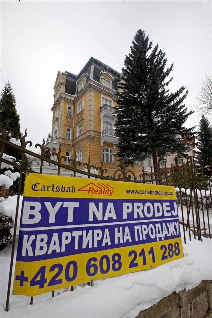 Karlovy Vary, dům, ukrajinský majitel, Pavel Sloboďjanok, státní radiokomunikační podnik, Krále Jiřího 1137/13.