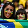 MS 2014, Kamerun- Brazílie: brazilská fanynka