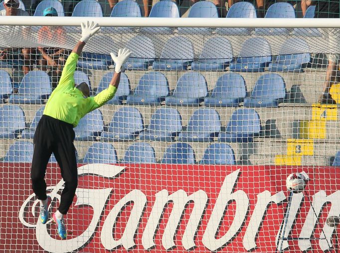 Fotbal, EL, Liberec - Skonto Riga: Paulius Grybauskas