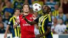 Fenerbahce vs. Arsenal, play off Ligy mistrů (Webo a Rosický)