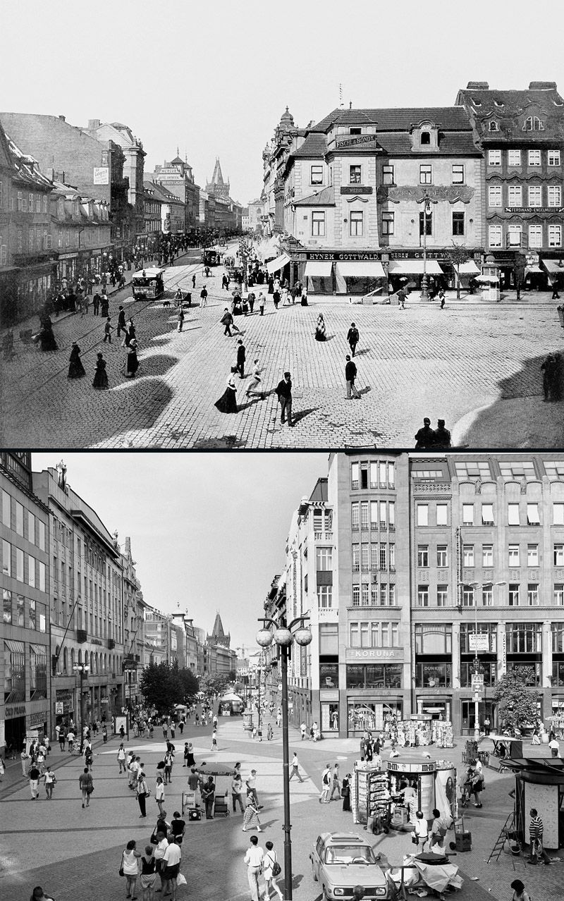 Praha po sto letech