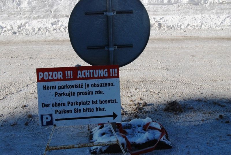 Parkování na horách