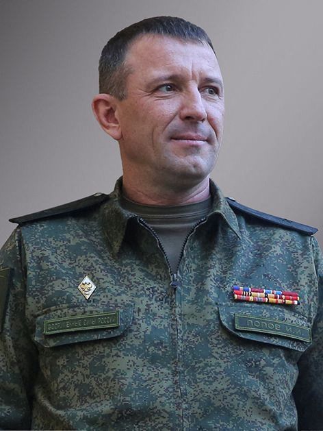 Generálmajor Ivan Popov.