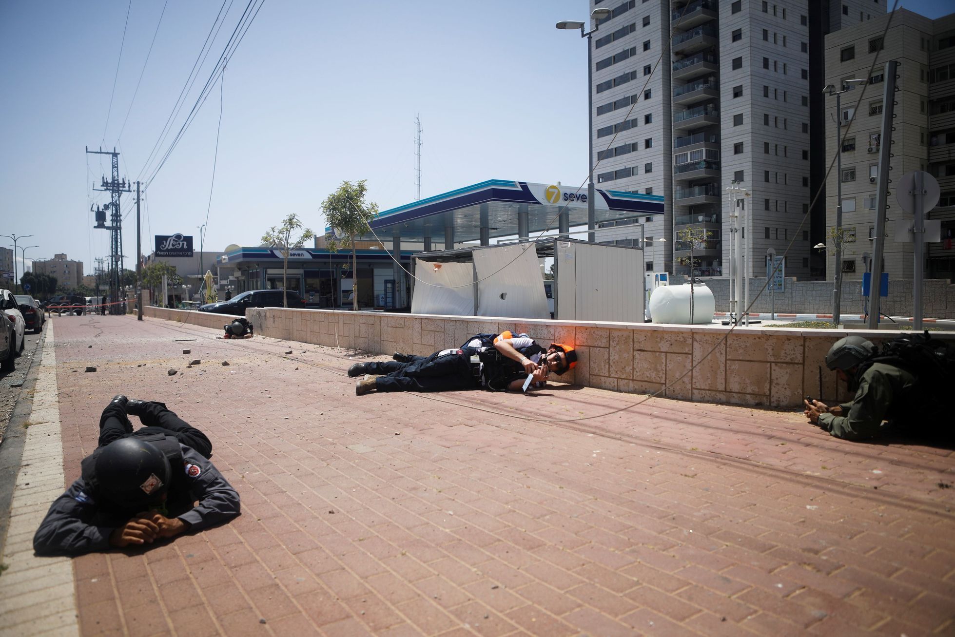 izraelsko-palestinský konflikt rakety pásmo gazy jeruzalém