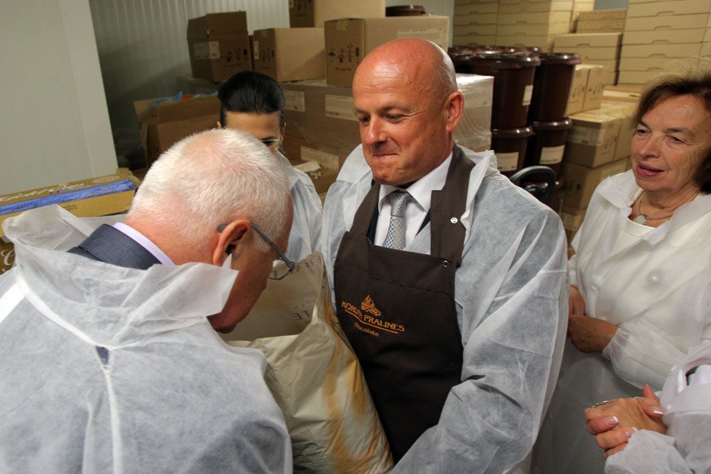 Václav Klaus na návštěvě v Karlovarském kraji