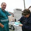 Motorizované doručování pošty na Příbramsku