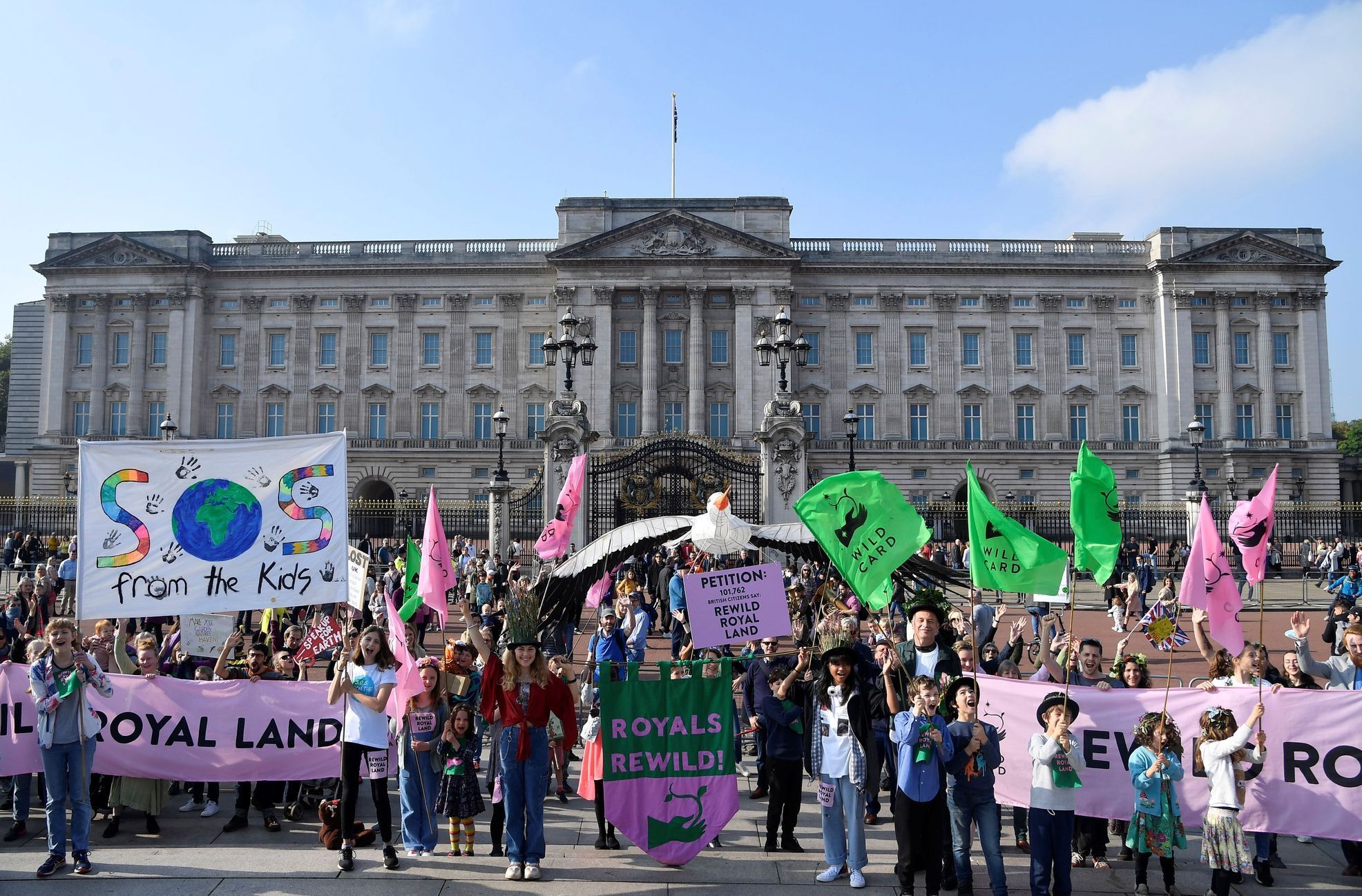 Pochod klima Londýn