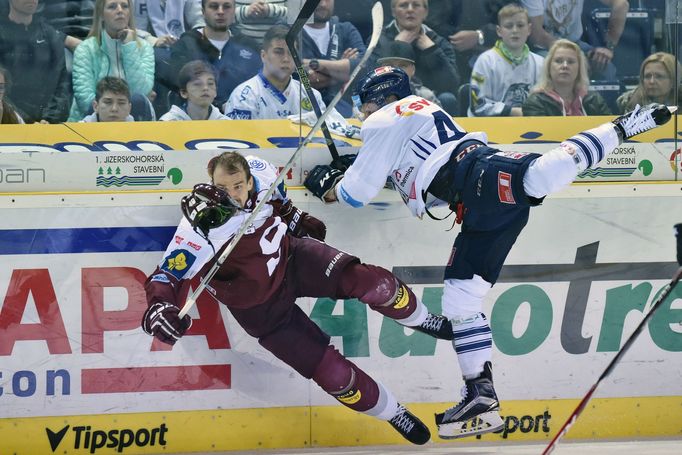 Petr Kumstát, Radim Šimek, finále Sparta - Liberec