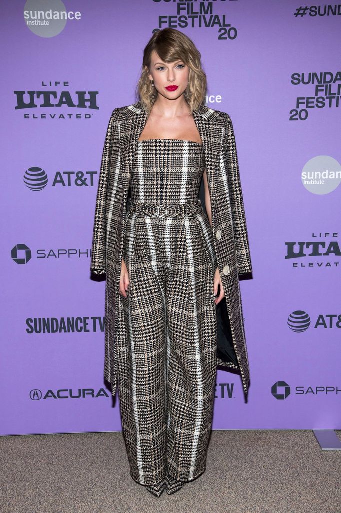 Zpěvačka Taylor Swift na Sundance.