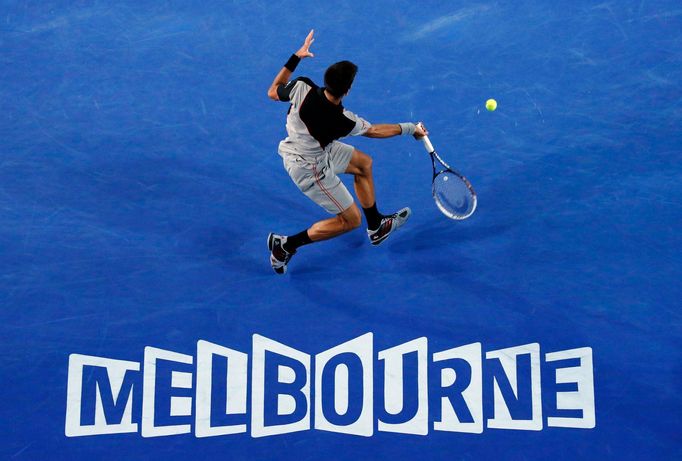 Novak Djokovič vs Stanislas Wawrinka ve čtvrtfinále Australian Open 2014