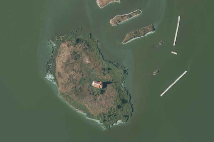 Nové Mlýny Mušov letecký snímek 2024