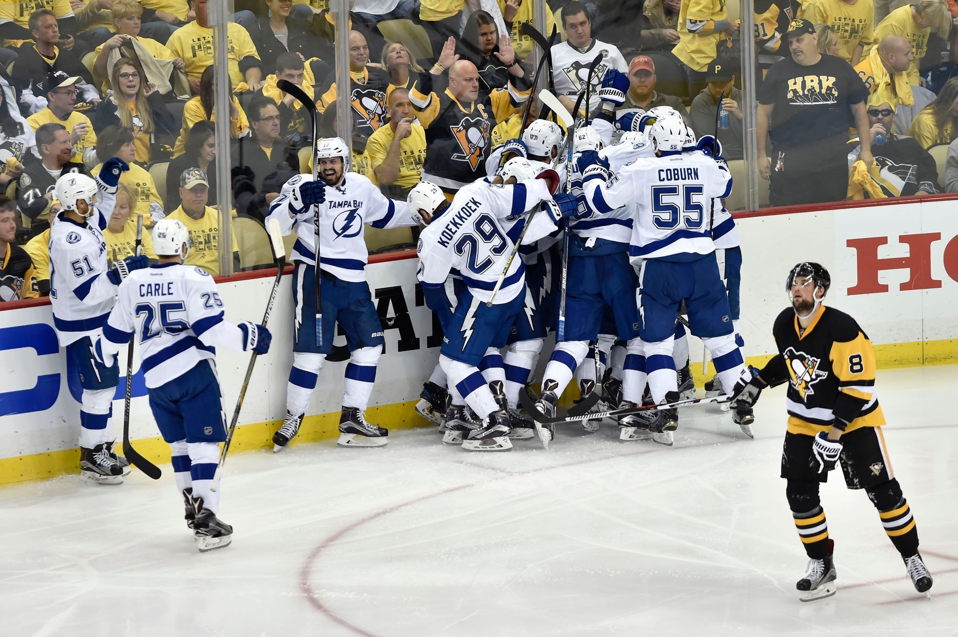 NHL play off: Pittsburgh Penguins vs. Tampa Bay Lightning 5. zápas