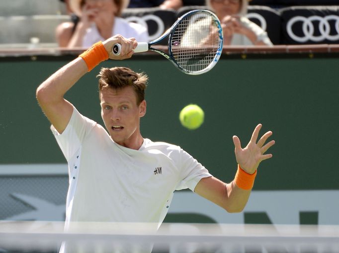 Tomáš Berdych na turnaji v Indian Wells 2015