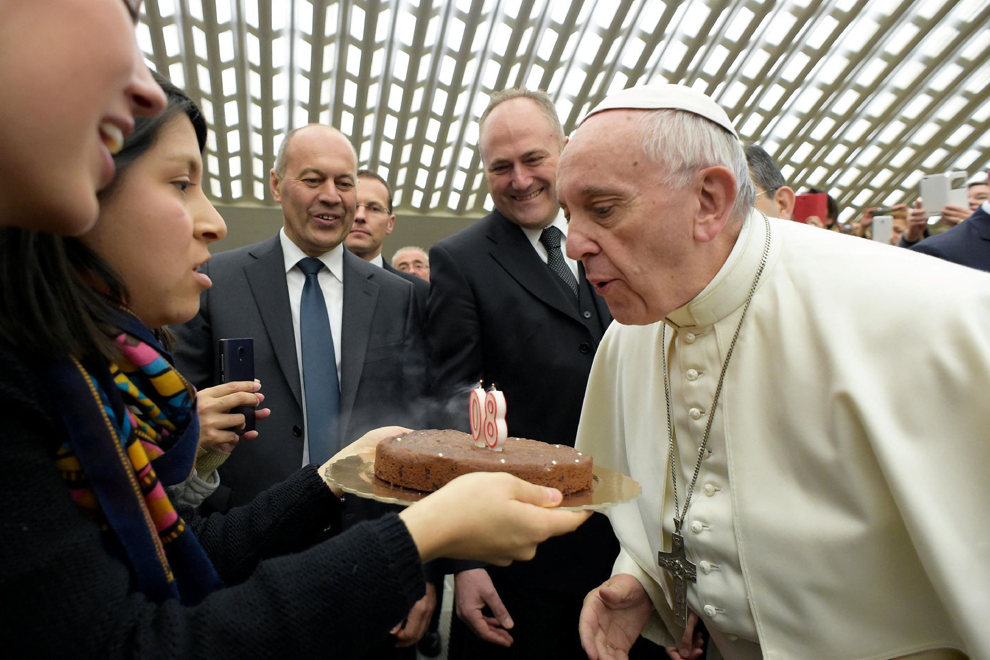 Papež František slaví osmdesátiny