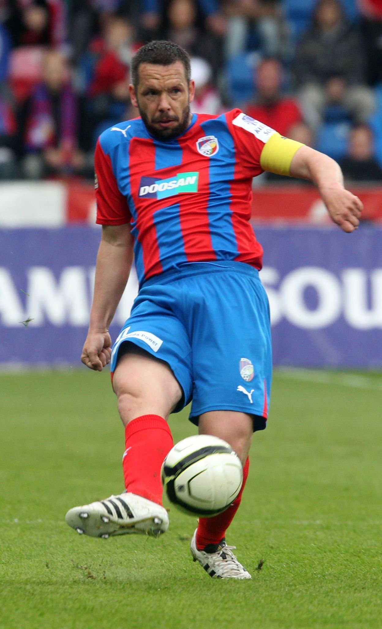 Fotbal, Gambrinus liga, Plzeň - Slavia Praha: Pavel Horváth