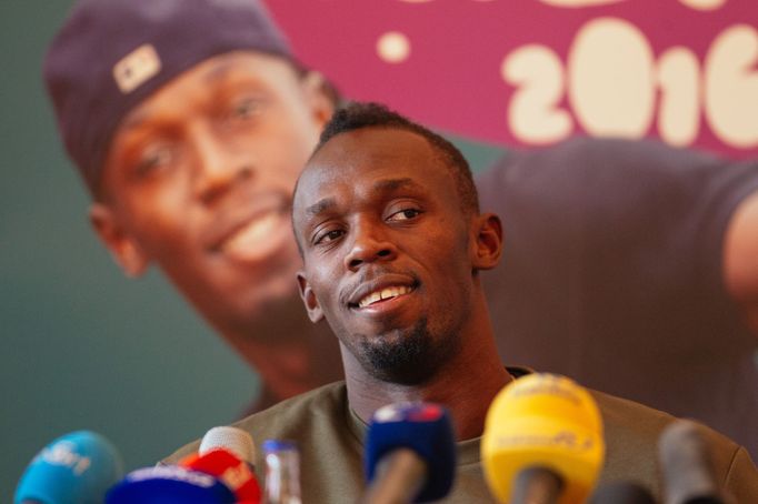 Usain Bolt na Čokoládové tretře 2016