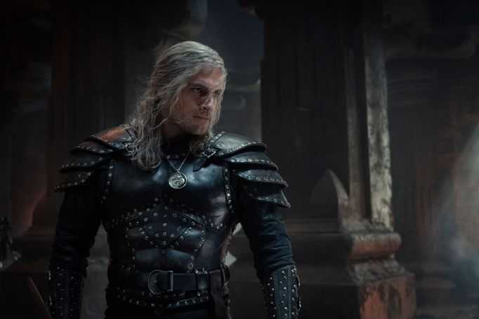 Henry Cavill jako Geralt.