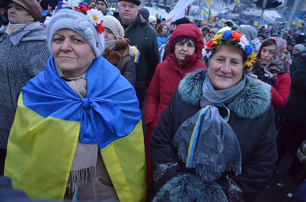 Demonstrace v Kyjevě