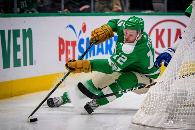 Radek Faksa v dresu Dallasu.