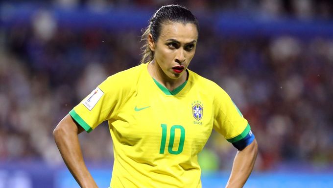 Brazilka Marta, šestinásobná nejlepší fotbalistka světa