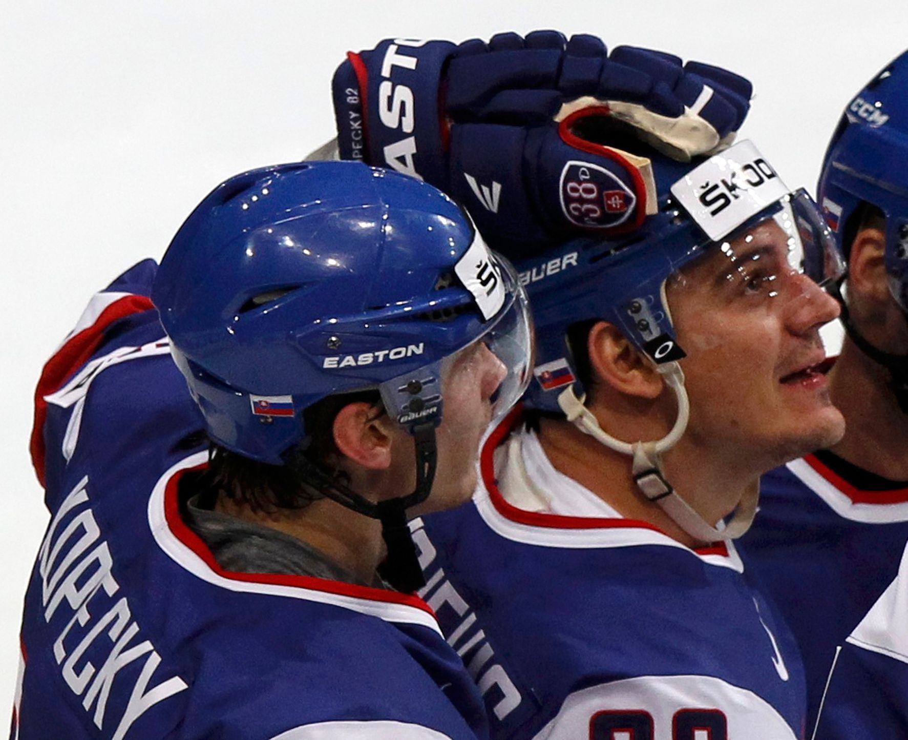 Radivojevič a Kopecký v utkání USA - Slovensko