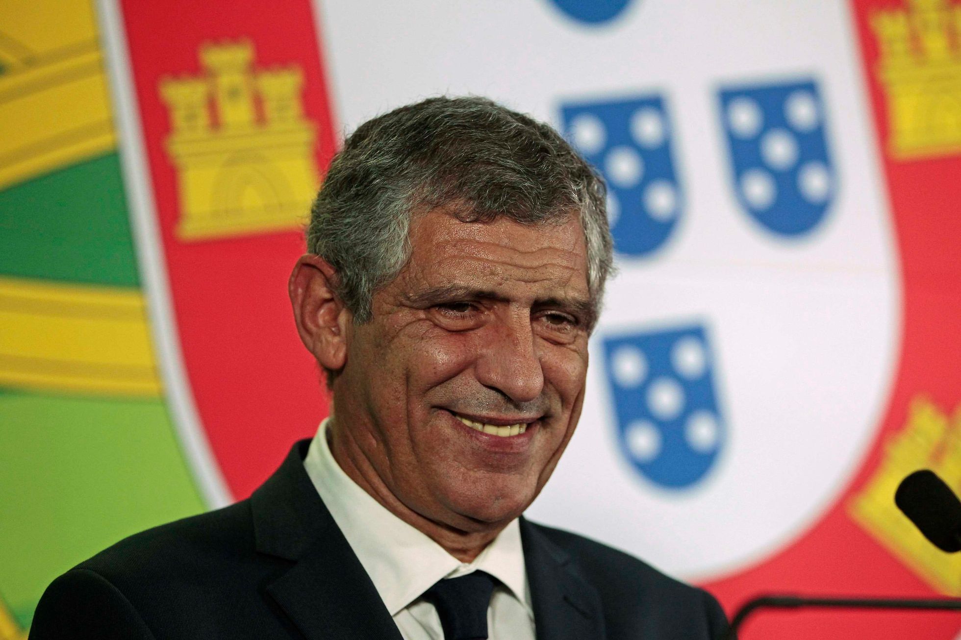 Nový portugalský trenér Fernando Santos