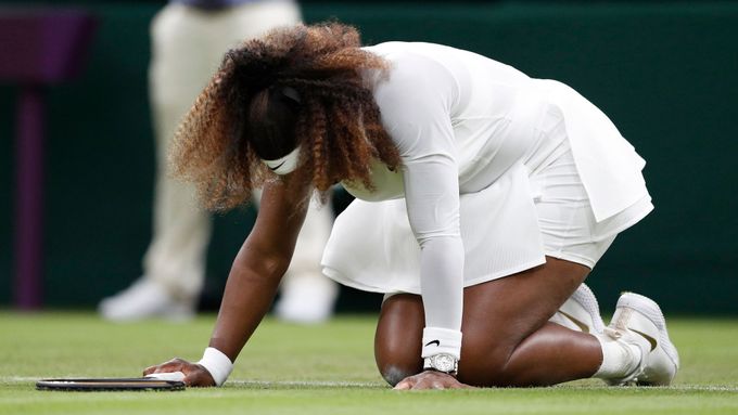 Serena Williamsová vzdala boj o svou 24. grandslamovou trofej.