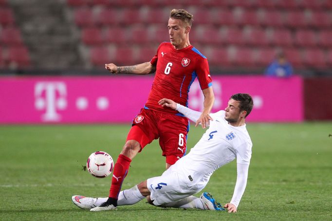 ČR 21 - Anglie 21: Ondřej Petrák - Jake Caskey-Foster