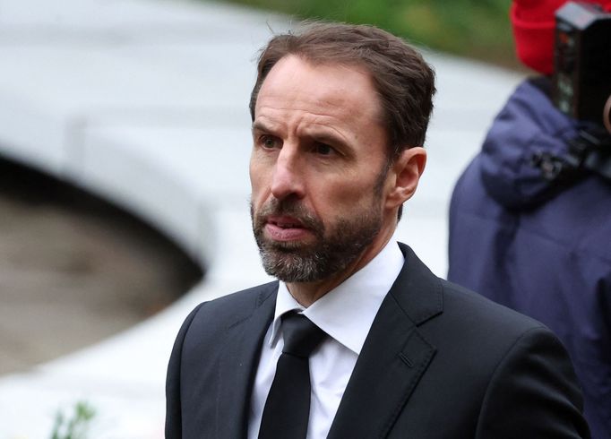 Soccer Football - Funeral of former England and Manchester United footballer Bobby Charlton - Manchester Cathedral, Manchester, Britain - November 13, 2023 England manage