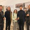 Celý tým architektů, kteří se podíleli na vítězném návrhu rekonstrukce bývalé věznice v Uherském Hradišti.
