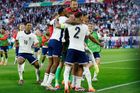 Fotbalisté Anglie porazili po remíze 1:1 a prodloužení Švýcarsko na penalty 5:3.