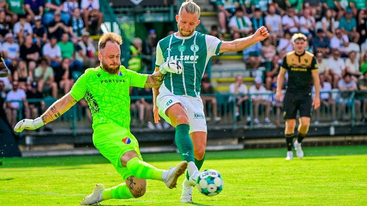 Baník ve výborném zápase shořel v ofenzivě, výhru má Bohemka. Nováček šokoval Teplice; Zdroj foto: ČTK