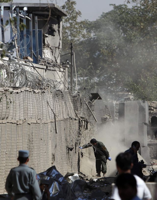 Výbuch v Kábulu