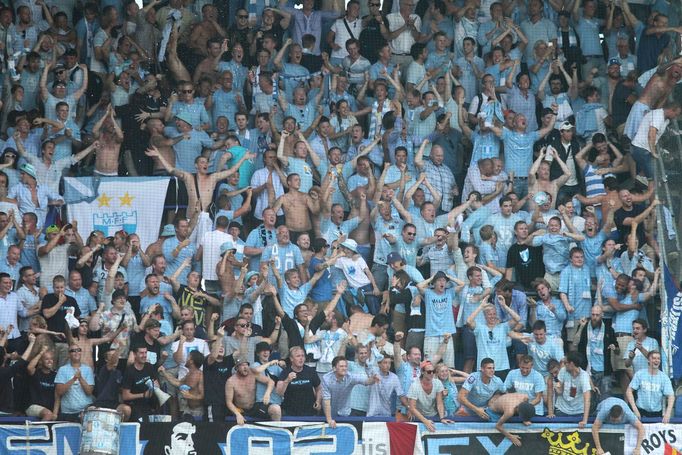 LM, Sparta - Malmö: radost fanoušků Malmö