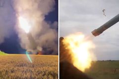 Ukrajina už pálí americkými raketomety. Videa ukazují, v čem jsou jiné než ruské