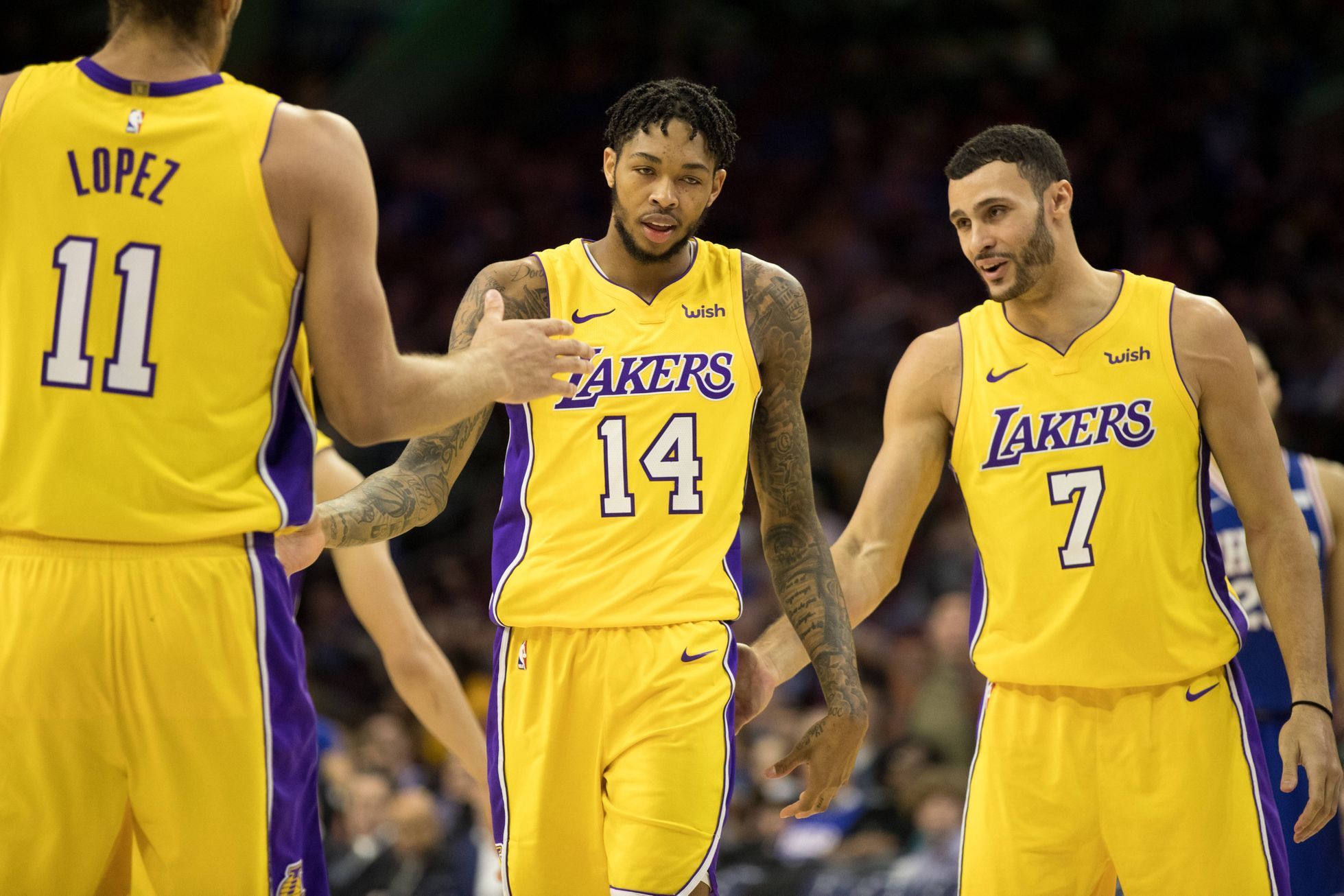Hráči Los Angeles Lakers měli po delší době důvod k radosti