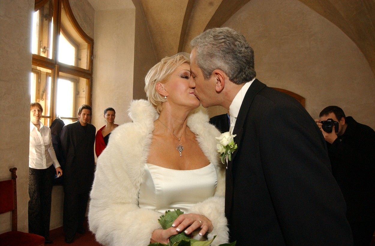 Svatba Heleny Vondráčkové v roce 2003