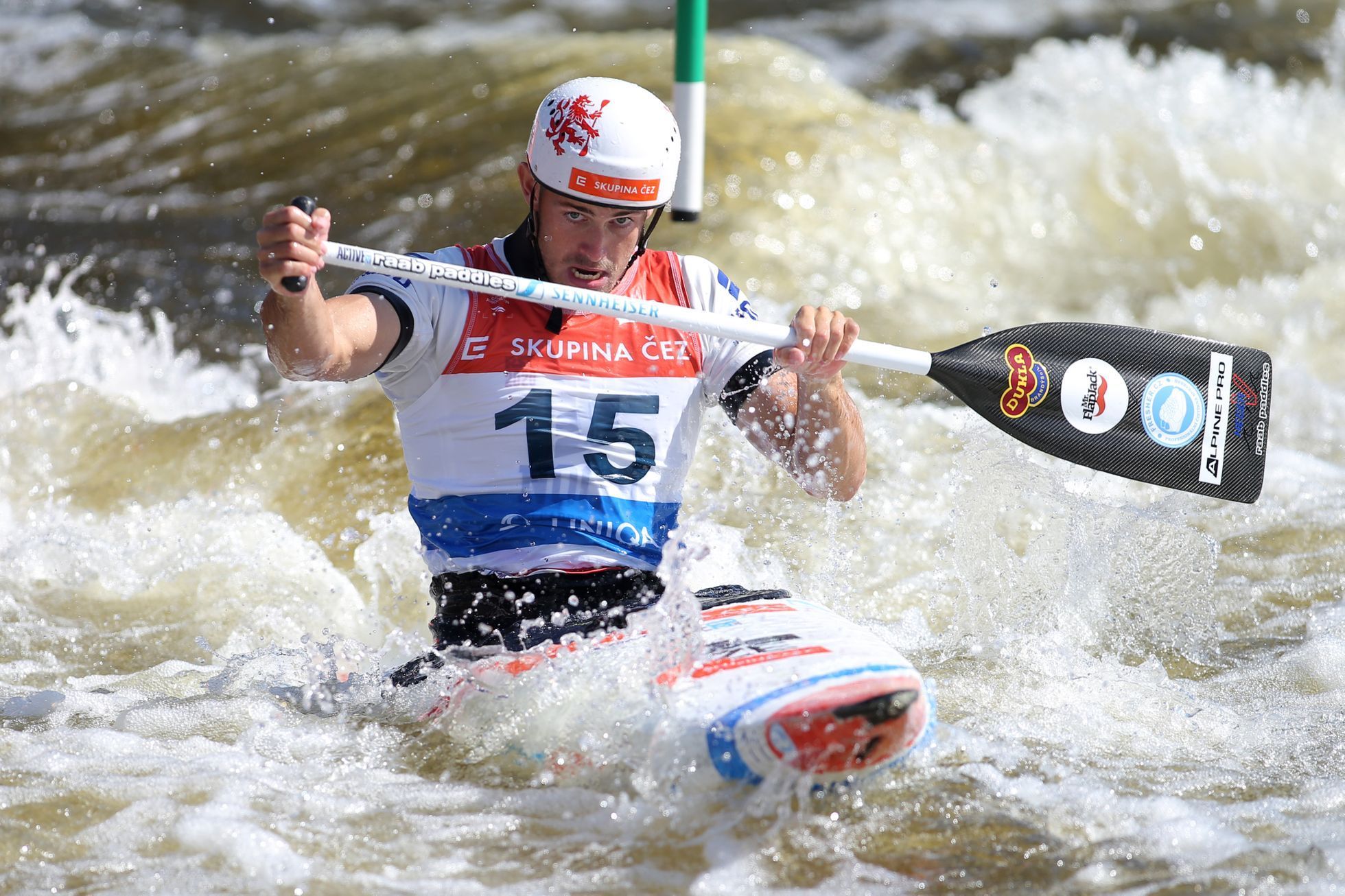 ME ve vodním slalomu 2020 v Praze: Kanoista Vojtěch Heger