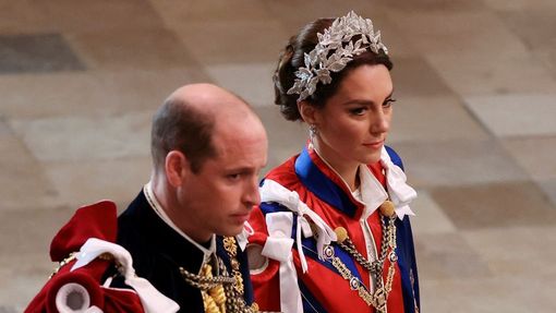 Princ William a jeho manželka Kate