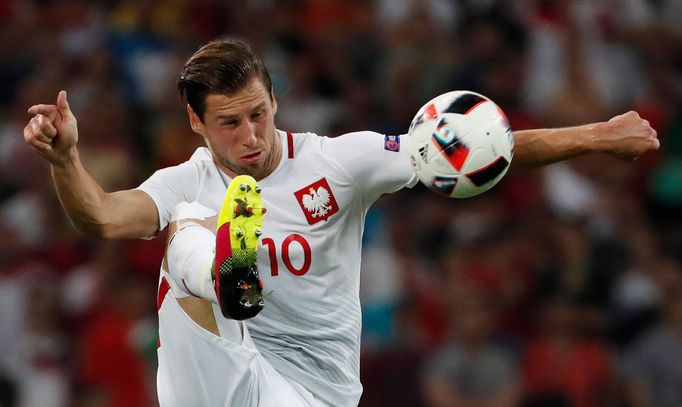 Poland's Grzegorz Euro 2016, Polsko-Portugalsko: Grzegorz Krychowiak