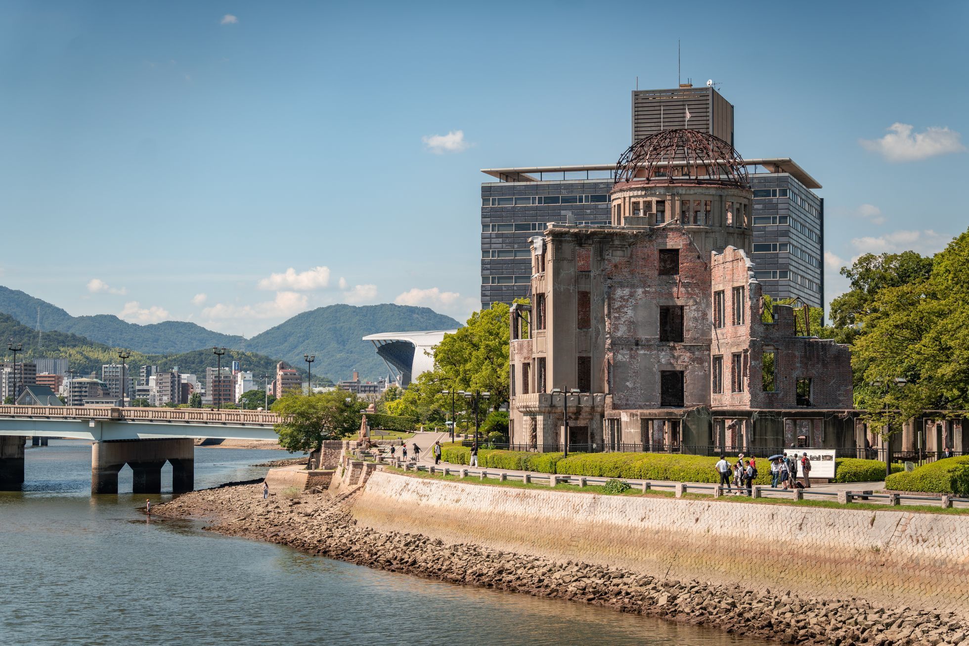 Hirošima, Japonsko, atomová bomba, Památník míru, trosky, reportáž