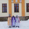 Tříkráloví sbírka 2019 - sněhová kalamita - obec Poteč, Bílé Karpaty