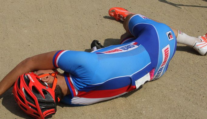 Biker Jaroslav Kulhavý na olympiádě v Londýně