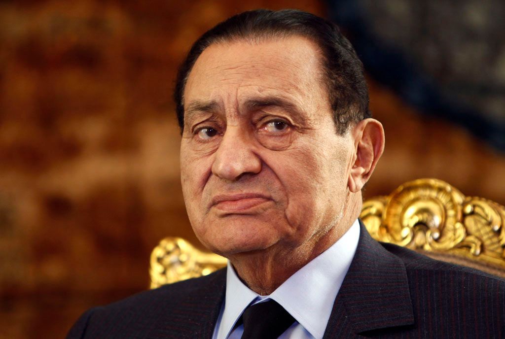 Egyptský prezident Husní Mubarak
